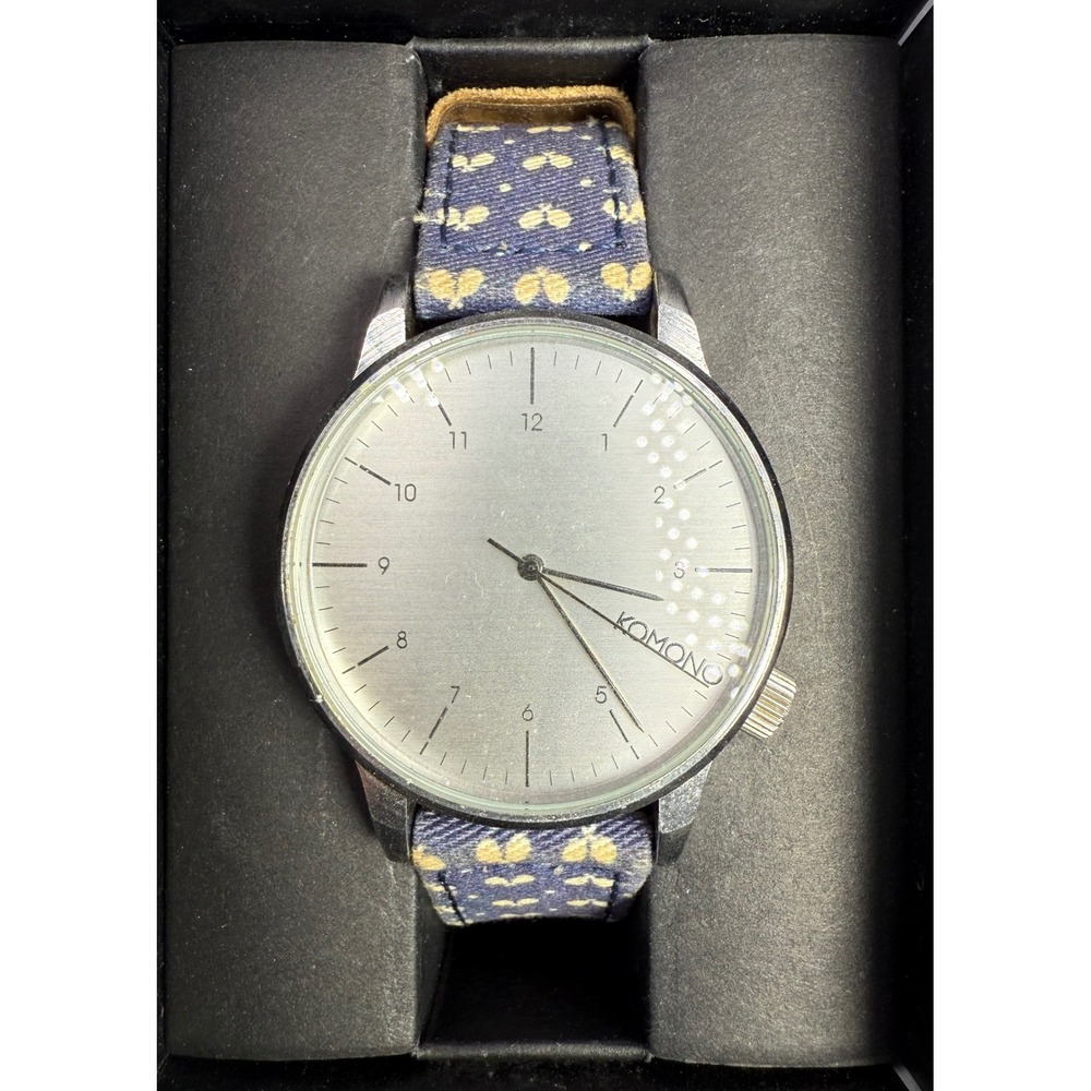 KOMONO Winston‎ Print Ping Pong Polkadot Watch W/Box